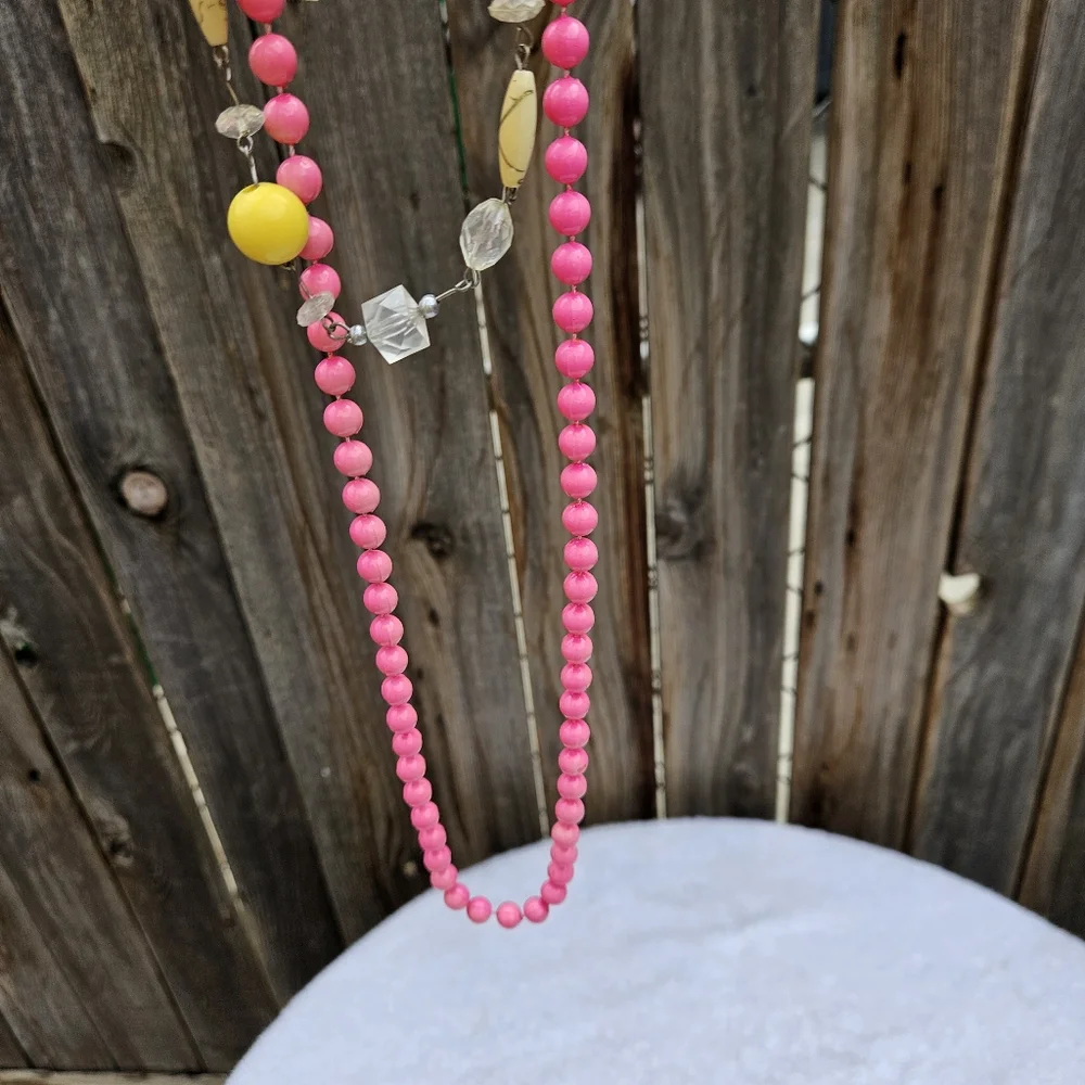 Colorful Beaded Necklace and Bracelet Set - Picture 6 of 16